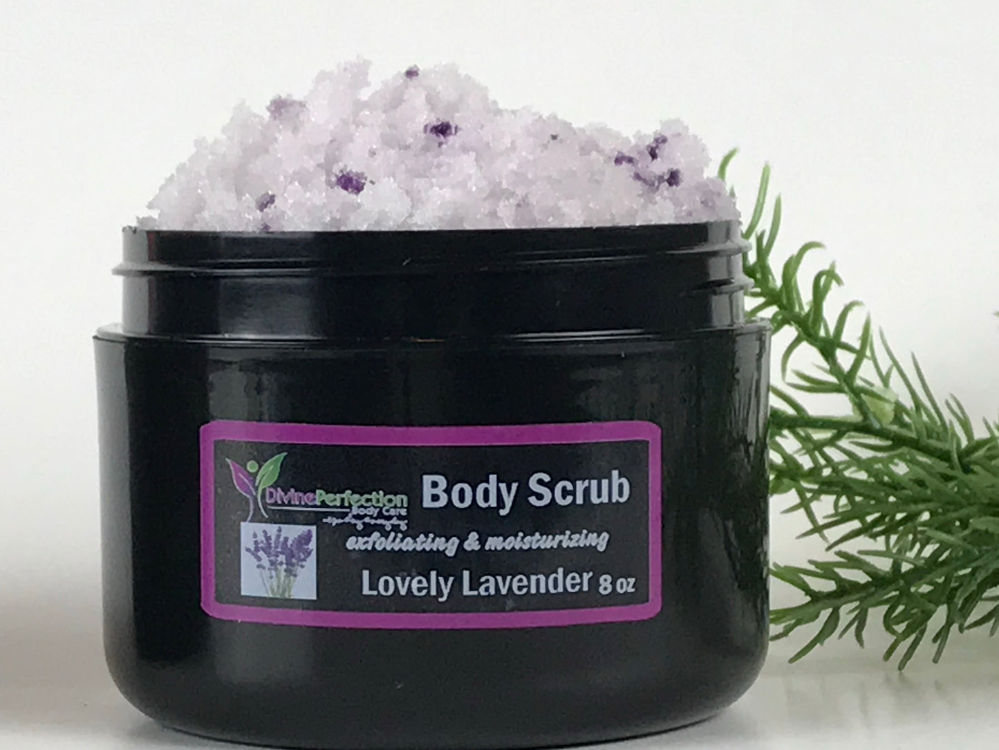 Divine Perfection Body Care Exfoliating Body Scrub 8oz