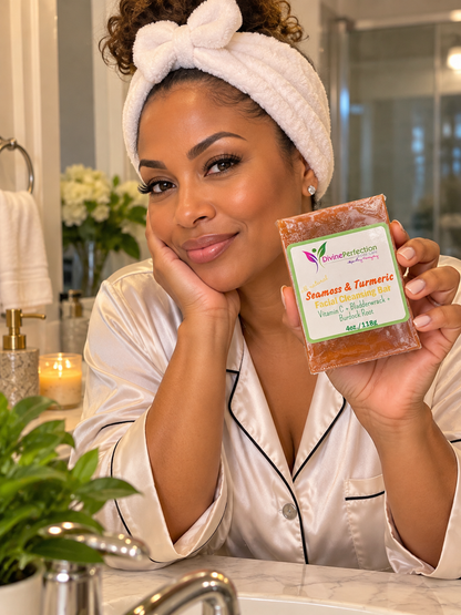 Sea Moss & Turmeric Facial Cleansing Bar